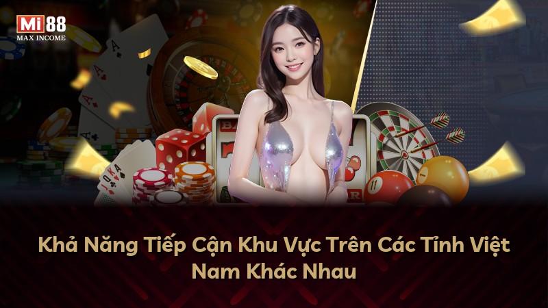 Khả Năng Tiếp Cận Khu Vực Trên Các Tỉnh Việt Nam Khác Nhau