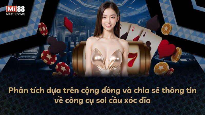 Phân tích dựa trên cộng đồng và chia sẻ thông tin về công cụ soi cầu xóc đĩa